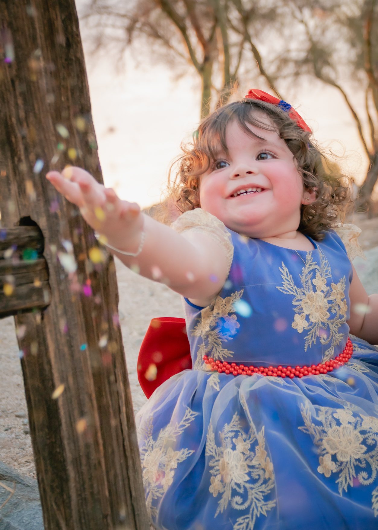 Princess Diana birthday portrait by Pak Studios in Arizona birthday portrait session