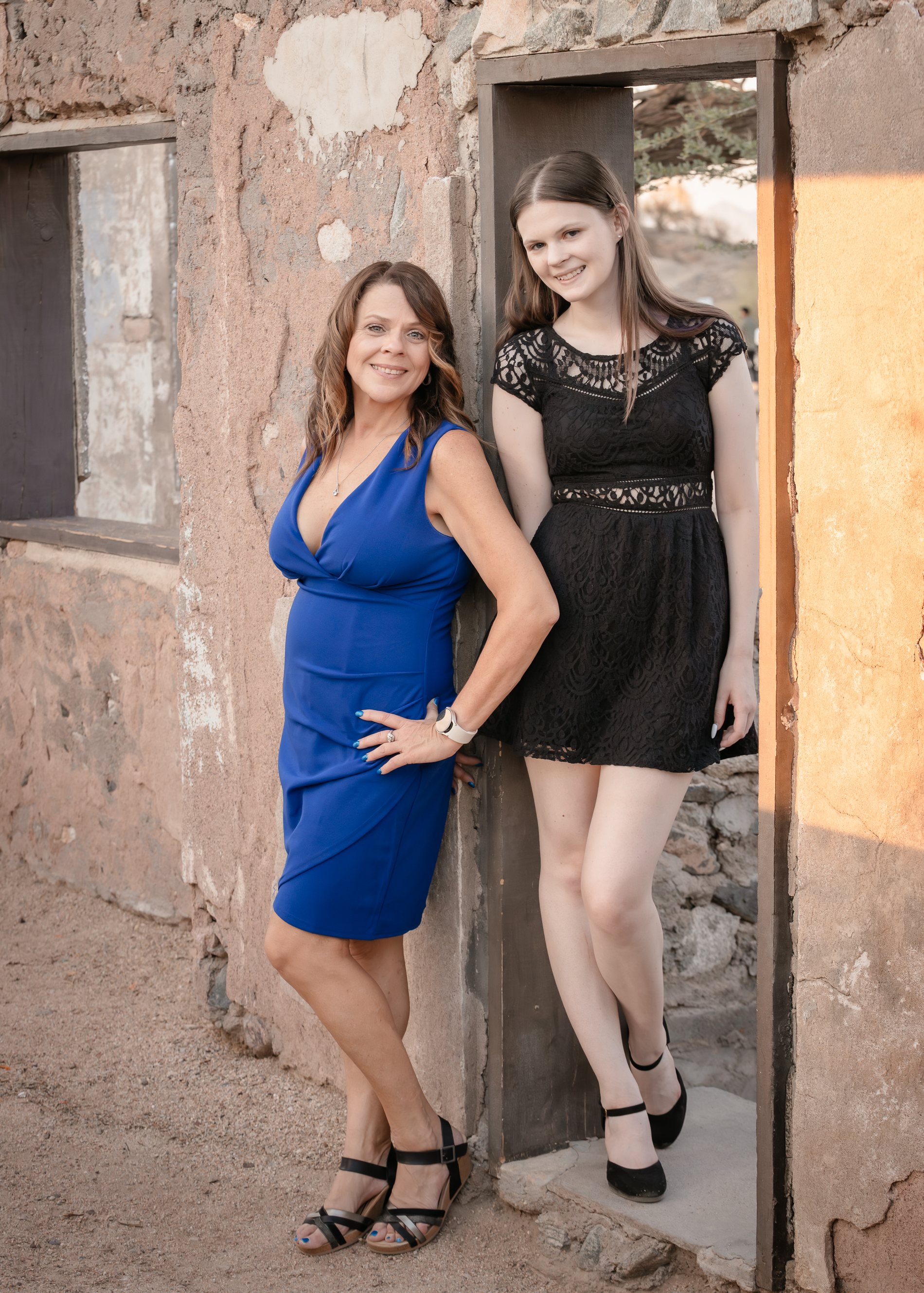 Kim Mother Daughter Family portrait by Pak Studios