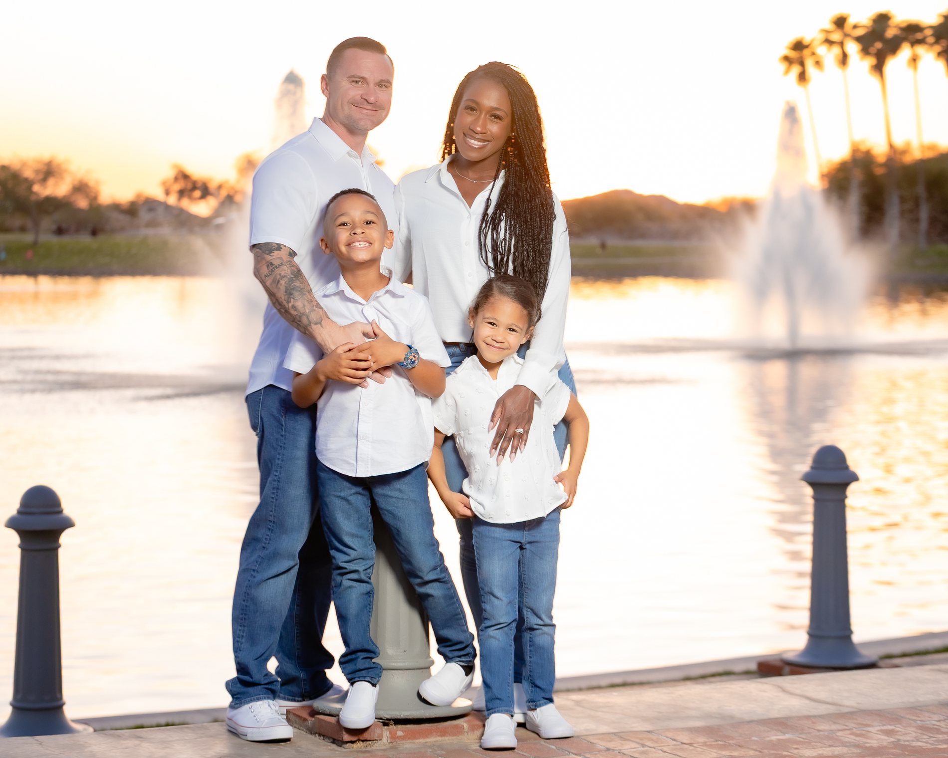 Mathena family portrait by Pak Studios in Arizona family portrait session