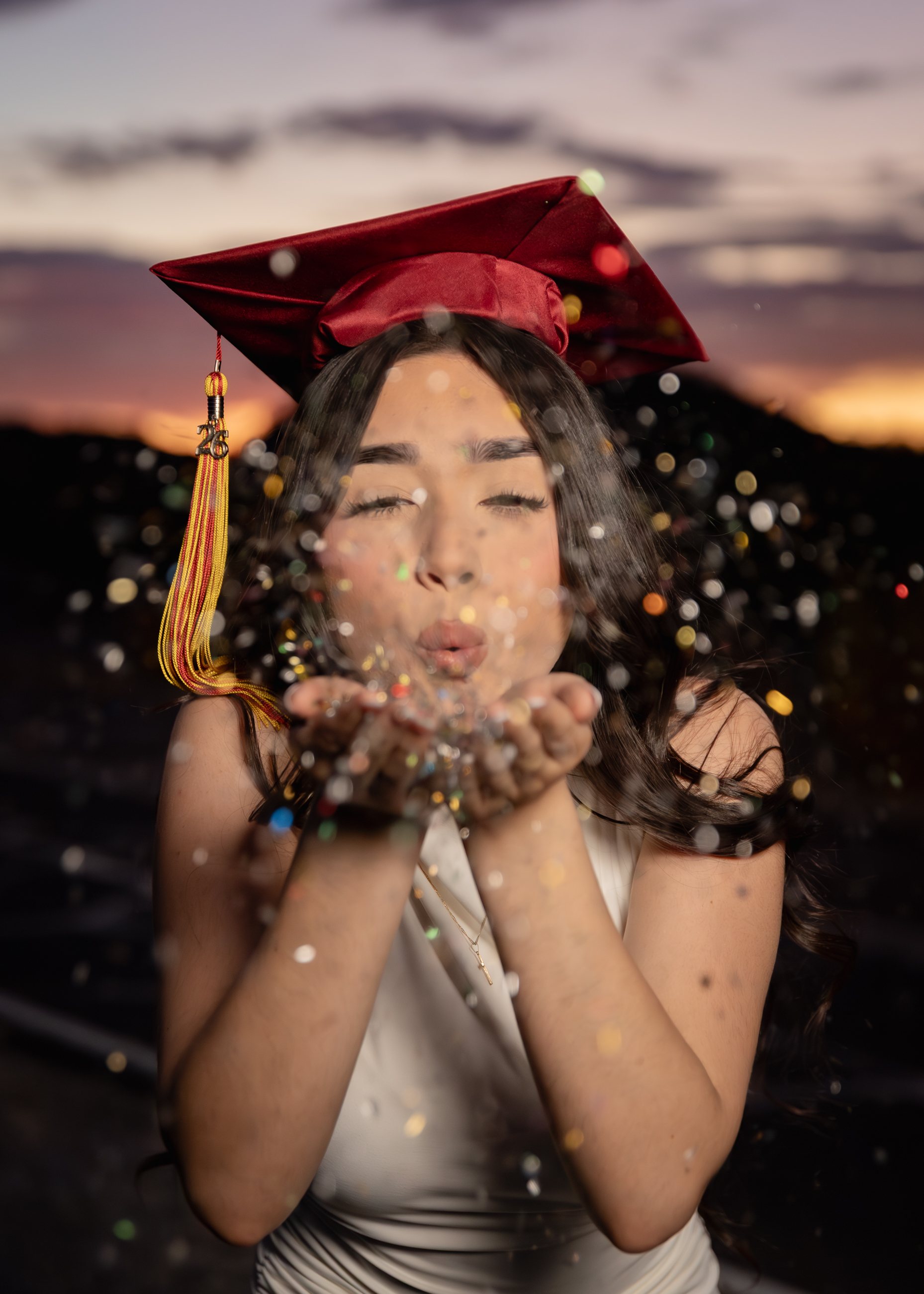 Abreyanna graduation portrait by Pak Studios in Arizona graduation portrait session