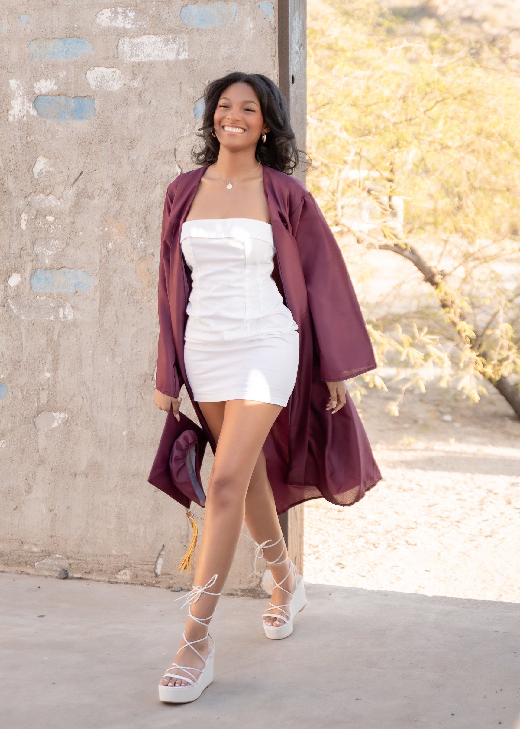 Deanna graduation portrait session in Arizona graduation portrait session by Pak Studios