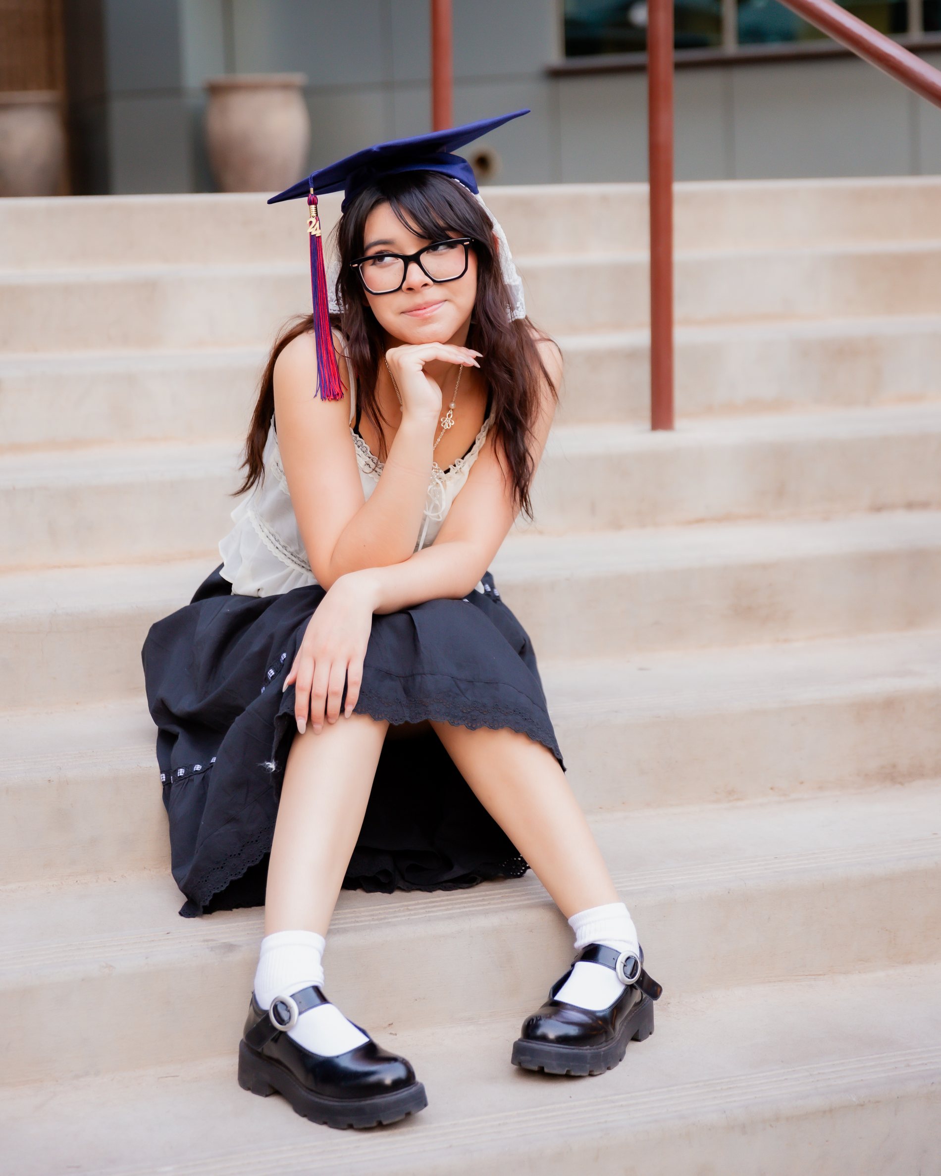 Guzman graduation portrait by Pak Studios in Arizona graduation portrait session