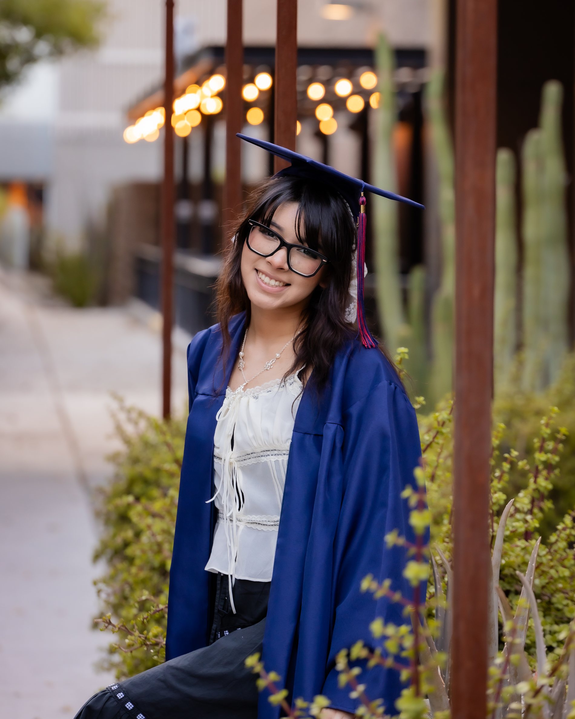 Guzman graduation portrait by Pak Studios in Arizona graduation portrait session