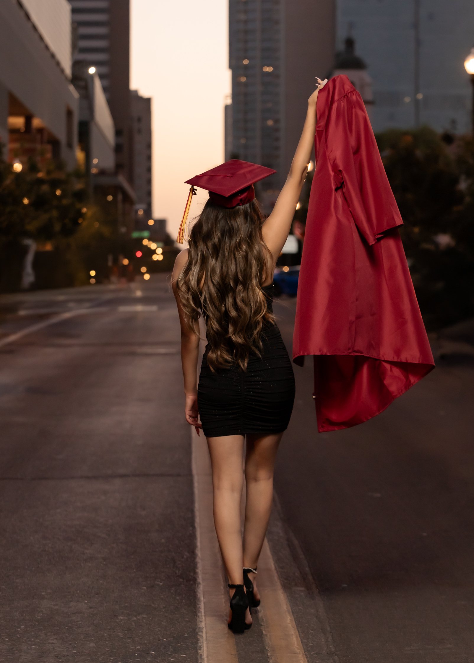 Jaselle graduation portrait by Pak Studios in Arizona graduation portrait session