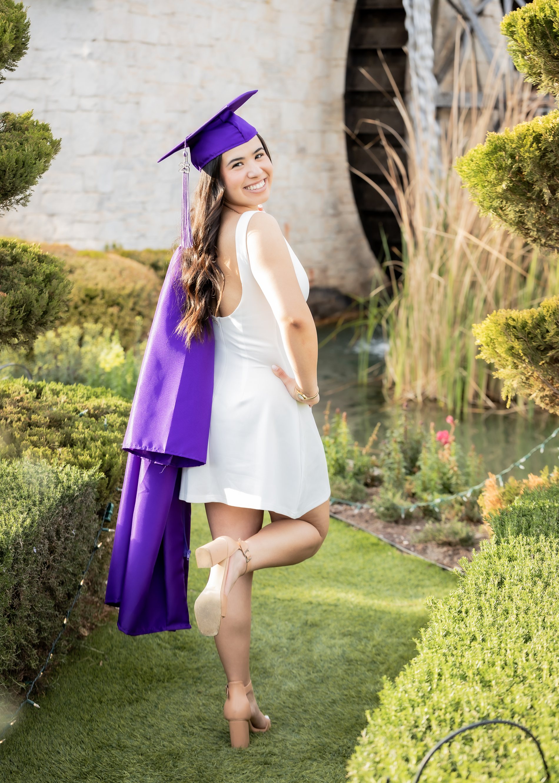 Lani HS Graduation portrait by Pak Studios