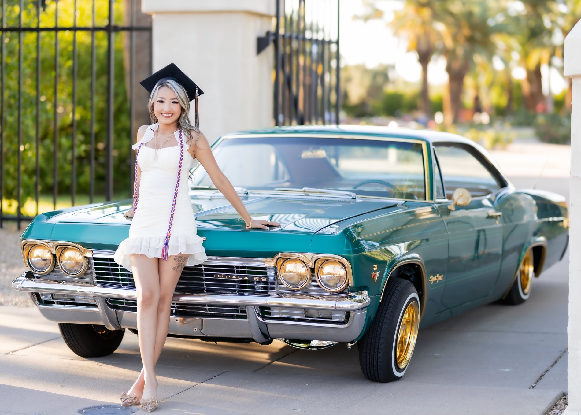 Leilani graduation portrait by Pak Studios in Arizona graduation portrait session