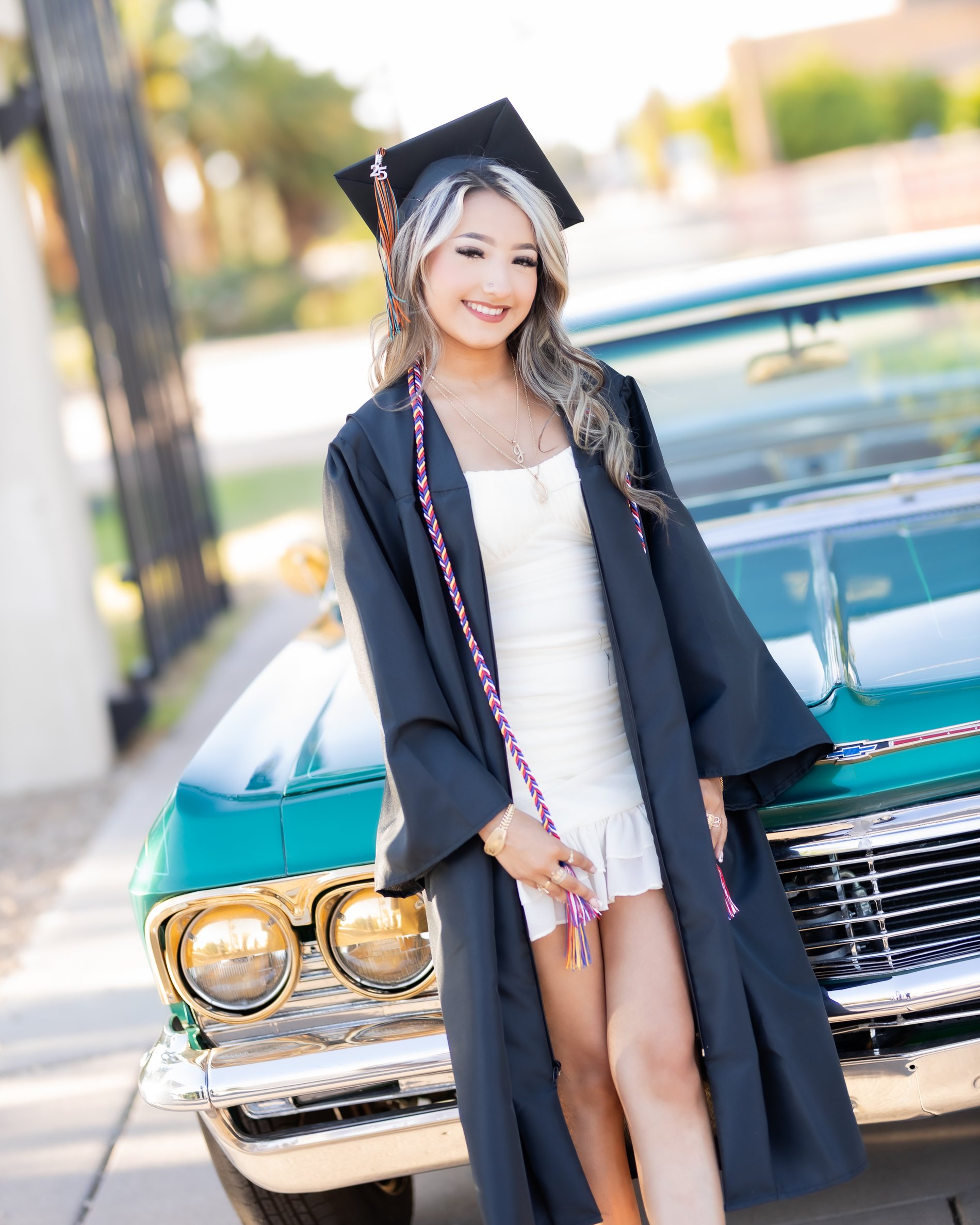 Leilani graduation portrait by Pak Studios in Arizona graduation portrait session