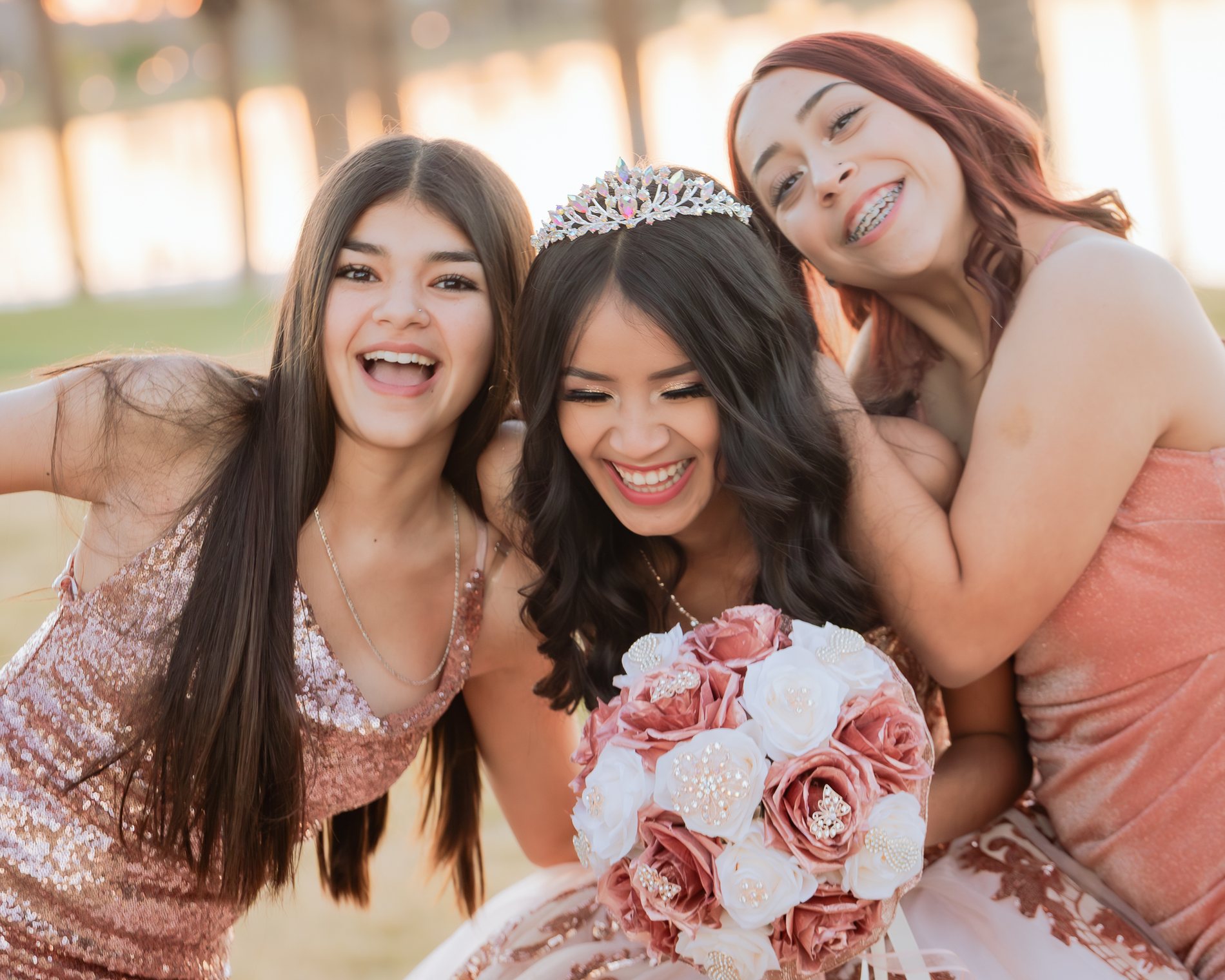 Alecia quinceañera portrait by Pak Studios in Arizona quinceañera portrait session