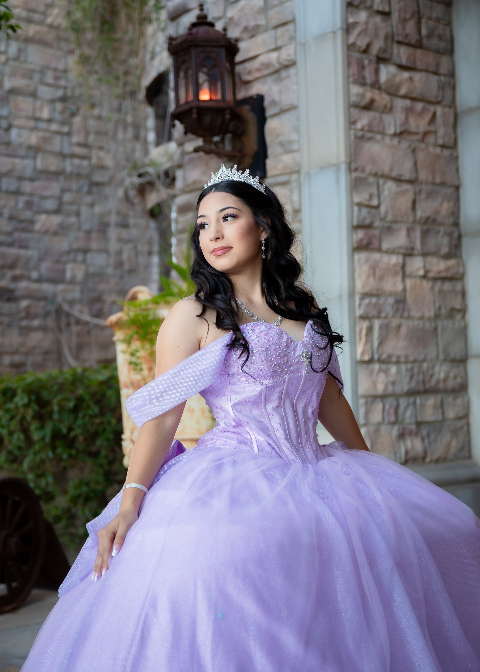 Llesena quinceañera portrait by Pak Studios in Arizona quinceañera portrait session