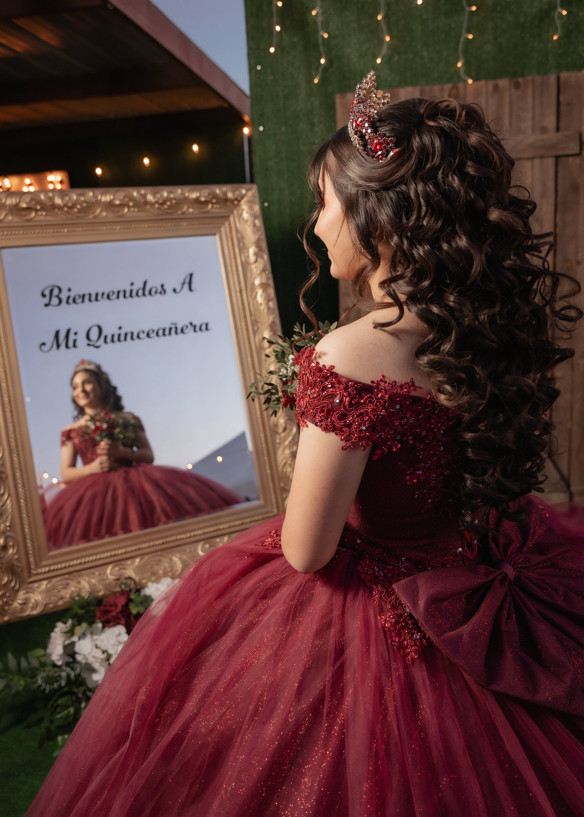 Lliana quinceañera portrait by Pak Studios in Arizona quinceañera portrait session